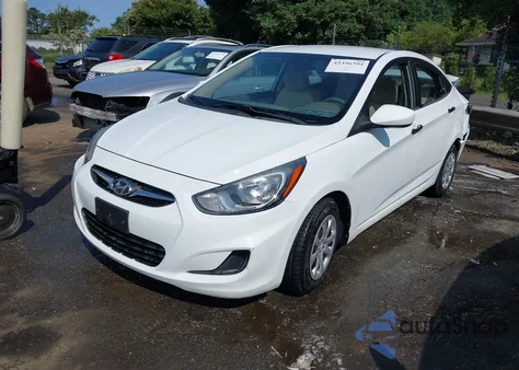 2012 Hyundai Accent Gls/Gs z USA, uszkodzony, nr VIN KMHCT4AE8CU054032